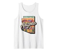 Camiseta Arizona Flag - Arizona Cactus Desert AZ Pride Camiseta sin Mangas