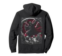 Camiseta artística de Terror gótico Oscuro de Grim Reaper Scythe Fallen Angels Sudadera con Capucha