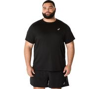 Asics Camiseta de running Core SS Top funcional Hombre Negro Talla L