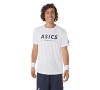 Camiseta Asics Men Court Tennis Graphic Tee L Blue