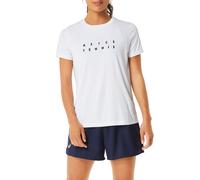Camiseta Asics Women Court Graphic Tee Mujer L Pink