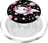 Camiseta Astrolotl Space Axolotl - Anime japonés Kawaii Axolotl PopSockets PopGrip para MagSafe
