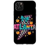 Camiseta Atlanta Peach a cuadros Lightning Rainbow Pride Carcasa para iPhone 11 Pro Max