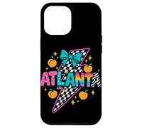 Camiseta Atlanta Peach a cuadros Lightning Rainbow Pride Carcasa para iPhone 12 Pro Max
