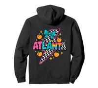 Camiseta Atlanta Peach a cuadros Lightning Rainbow Pride Sudadera con Capucha