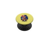 Camiseta Australia Aussi Australian Outback Down Under PopSockets PopGrip Adhesivo
