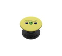 Camiseta Australia Aussi Australian Outback Down Under PopSockets PopGrip Adhesivo