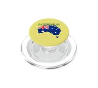 Camiseta Australia Aussi Australian Outback Down Under PopSockets PopGrip para MagSafe