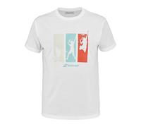 Camiseta Babolat Cotton Tee 6ms23441 1000 L White