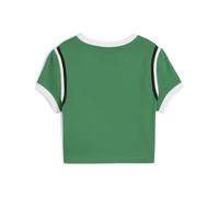 Camiseta baby tee estampada FUTURE.PUMA.ARCHIVE para mujer, Ropa, Archive Verde, XS XS