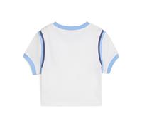 Camiseta baby tee estampada FUTURE.PUMA.ARCHIVE para mujer, Ropa, Blanco, XS XS