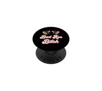 Camiseta Bad Assed para Mujer, Bad Ass Bitch, Retro, Impresionante y ruda PopSockets PopGrip Adhesivo