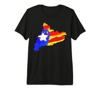 Camiseta Bandera Cataluña | Camiseta Catalunya Independence Camiseta Premium