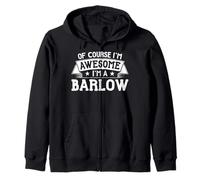 Camiseta Barlow Nombre o Apellido - ¡por Supuesto Que Soy Impresionante! Sudadera con Capucha