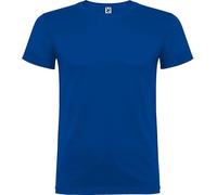 Camiseta Básica de Manga Corta Unisex para Niños y Adultos, Color Azul Marino (Azul Royal, 3/4 AÑOS)