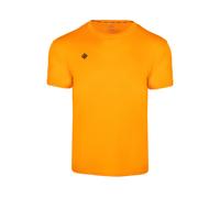 Izas - Camiseta Running para Hombre - CREUS-M - Costuras Planas - Material Transpirable - Ligero y Confortable - Tejido con tecnología Dry e Hydrospeed - Naranja - Tallas S-4XL