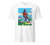 Camiseta Basket | Baloncesto | Jordan | Tee The Big | Michael Flowery, Blanco, Small