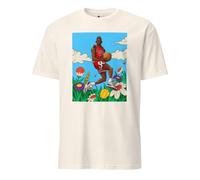 Camiseta Basket | Baloncesto | Jordan | Tee The Big | Michael Flowery, Natural, Small