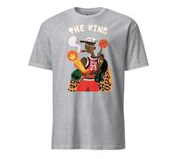 Camiseta | Basket the King M. | JJ The King Basket, Gris (Sport Grey), Medium