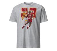 Camiseta | Basket the King M. | JJ The King, Gris (Sport Grey), 3X-Large