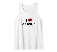 Camiseta BDSM I Love My Daddy Camiseta sin Mangas