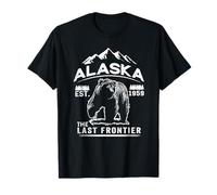 Camiseta Bear Alaska - Camiseta de Alaska The Last Frontier Camiseta