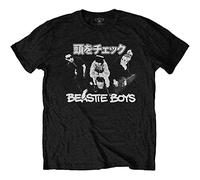 Camiseta Beastie Boys Check Your Head Japanese Logo Nuevo Oficial Hombre Negro, Negro, M