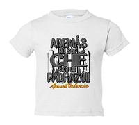 Camiseta bebé además de ser Ché soy un padrazo futbolero de Valencia - Blanco, 2 años