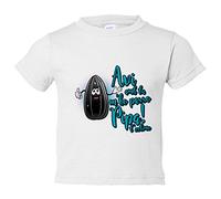 Camiseta bebé Avi amb tu m ho passo pipa - Blanco, 1 año