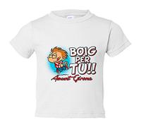 Camiseta bebé Boig per tu amunt Girona - Blanco, 2 años