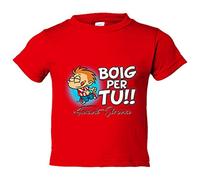 Camiseta bebé Boig per tu amunt Girona - Rojo, 2 años