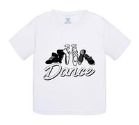 Camiseta bebé Dance bailar es mi vida - Blanco, 1 año