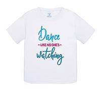 Camiseta bebé Dance Like No One Is Watching - Blanco, 1 año
