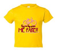 Camiseta bebé De mayor haré crossfit como mi tío - Celeste, 2 años