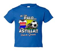 Camiseta bebé de tal palo tal astilla de Granada para aficionado al fútbol - Azul Royal, 2 años