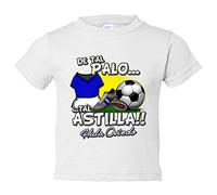 Camiseta bebé de tal palo tal astilla de Oviedo para aficionado al fútbol - Blanco, 1 año