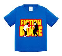 Camiseta bebé Fiction Dance parodia - Azul Royal, 2 años