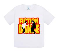Camiseta bebé Fiction Dance parodia - Blanco, 2 años