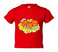 Camiseta bebé ilustración frase soy tu deseo cumplido regalo para enamorados y padres recién nacido - Rojo, 2 años