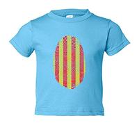 Camiseta bebé impremta ADN català - Celeste, 1 año