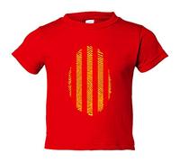 Camiseta bebé impremta ADN català - Rojo, 1 año