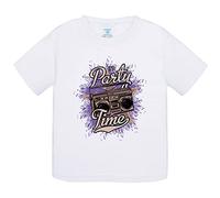 Camiseta bebé It Is Party Time - Blanco, 1 año