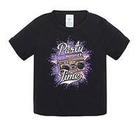 Camiseta bebé It Is Party Time - Negro, 1 año
