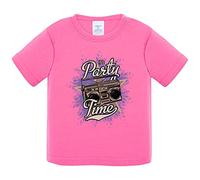 Camiseta bebé It Is Party Time - Rosa, 1 año