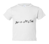 Camiseta bebé Jet Ski es mi vida - Blanco, 1 año