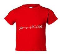 Camiseta bebé Jet Ski es mi vida - Rojo, 2 años