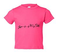 Camiseta bebé Jet Ski es mi vida - Rosa, 2 años