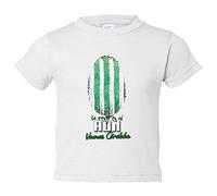 Camiseta bebé lo tengo en mi ADN futbolero de Córdoba - Blanco, 1 año