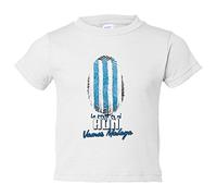 Camiseta bebé lo tengo en mi ADN futbolero de Málaga - Blanco, 1 año