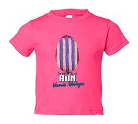 Camiseta bebé lo tengo en mi ADN futbolero de Málaga - Rosa, 1 año